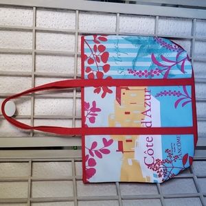 Lancome tote shopping canvas bag